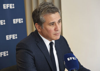El canciller de Costa Rica, Manuel Tovar. Foto: Olatz Castrillo / EFE.