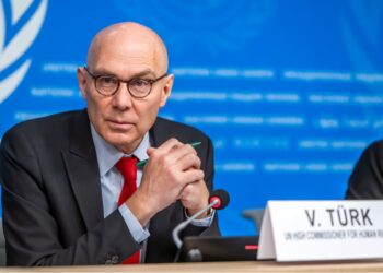 El alto comisionado de la ONU para los Derechos Humanos, Volker Türk. Foto: Martial Trezzini / EFE / Archivo.