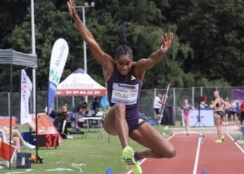 La triplista cubana Davisleydi Velzaco, residente en Puerto Rico. Foto: Tomada del perfil de Facebook de la atleta.