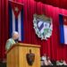 El presidente cubano Miguel Díaz-Canel durante su intervención ante la Asamblea Nacional, el 18 de junio de 2026. Foto: Presidencia Cuba.