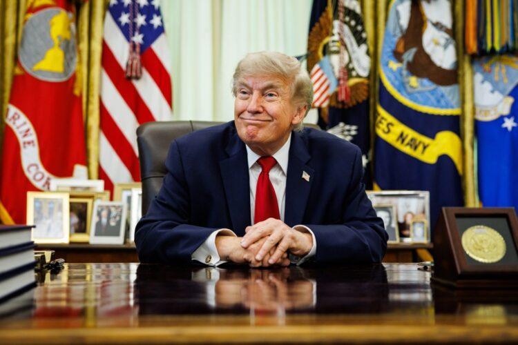 Donald Trump este 29 de junio. Foto: SAMUEL CORUM/EFE/EPA.