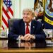 Donald Trump este 29 de junio. Foto: SAMUEL CORUM/EFE/EPA.