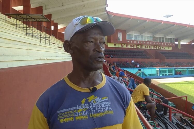 El matancero Lázaro Junco Nenínger, primer pelotero en llegar a la cifra de 400 jonrones en Series Nacionales, fallecido el 1 de junio de 2026. Foto: TV Yumurí / Archivo.