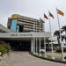 Hotel Meliá Habana, de la cadena española Meliá, en la capital de Cuba. Foto: Ernesto Mastrascusa / EFE.