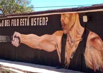 Mural en La Habana del artista urbano chileno Sebastián E., conocido como "Rata Virus". Foto: Tomada de las redes sociales.