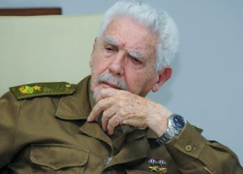 Comandante Ramiro Valdés Menéndez, fallecido el 21 de junio de 2026. Foto: @GobiernoCuba / X.