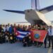 Primer grupo de rescatistas cubanos llegados a Venezuela para incorporarse a las operaciones de búsqueda y salvamento tras los devastadores terremotos. Foto: teleSUR.