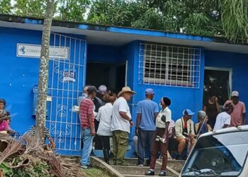 Correo del municipio San Luis, en Pinar del Río, donde fueron robados más de tres millones de pesos destinados al pago de jubilados- Foto: Tomada del perfil de Facebook De Pinar Soy.