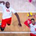Robertlandy Simón ataca durante el partido contra Estados Unidos correspondiente a la VNL 2026. Foto: Volleyball World