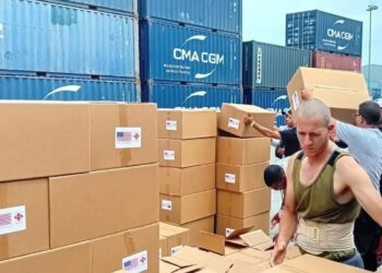 Cáritas ha distribuido buena parte de los donativos enviados tras el paso del huracán Melissa. Foto: facebook.com/caritascuba