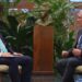 El presidente Miguel Díaz-Canel en entrevista con Russia Today. Foto: RT.
