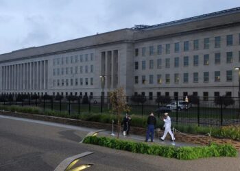 Edificio del Pentágono, que aloja al Ministerio de la Guerra de Estados Unidos. Foto:  EFE