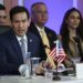 El secretario de Estado de Estados Unidos, Marco Rubio, pronunció un discurso de apertura durante la Conferencia Postministerial de la ASEAN con Estados Unidos, en el marco de la Reunión de Ministros de Asuntos Exteriores de la ASEAN en Pasay, Metro Manila, Filipinas, el 22 de julio de 2026Foto: EFE/EPA/ELOISA LOPEZ / POOL.