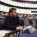 El exdiputado Miguel Urbán en el Parlamento Europeo (2024). Foto: Tomada de su perfil en Instagram.