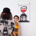Exposición de la serie de carteles serigráficos de guiones inéditos del cineasta Humberto Solás en el cine Jibá, en Gibara. Foto: Facebook/Festival Internacional de Cine de Gibara.