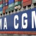 Contenedores en un buque de la naviera francesa CMA CGM. Foto: Tomada del perfil en Facebook del Hospital Provincial Clínico Quirúrgico Docente "Saturnino Lora Torres", de Santiago de Cuba / Archivo.