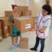Entrega de ayuda de EE.UU. por Cáritas Cuba a damnificados por el huracán Melissa en el oriente cubano. Foto: Tomada del perfil de Facebook de Cáritas Cuba.
