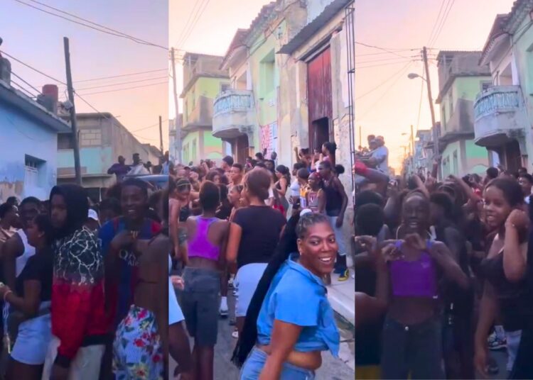 Collage a partir de video de conga en Matanzas / junio 2026.
