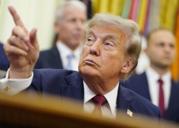Donald Trump el pasado 24 de julio en la Casa Blanca. Foto: BONNIE CASH /EFE/EPA/ POOL.
