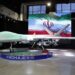 Imagen de archivo de la presentación de un modelo de drones de Irán. Foto: Abedin Taherkenareh / EFE / EPA / Archivo.
