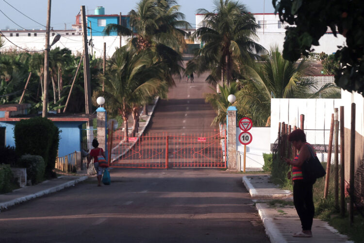Cárcel de Guanajay, en La Habana. Foto: Ernesto Mastrascusa/EFE.