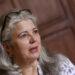 La periodista cubana Mirta Ojito, ganadora de Pulitzer (2001) y un Emmy (2017), autora de la novela “La memoria de las olas”. Foto: Elvira Urquijo Á. / EFE.