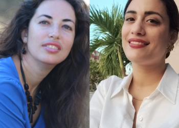 Dianelis Zaldívar (izquierda) y Bea Couso. Foto: Cortesía.