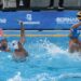 Jugada del partido de polo acuático entre Cuba y Venezuela, en los Juegos Centroamericanos y del Caribe Santo Domingo 2026, ganado cerradamente por los cubanos con pizarra de 15-14. Foto: Tomada del perfil de Facebook de JIT Deporte Cubano.