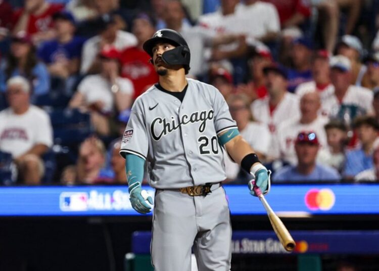 El cubano Miguel Vargas, autor de un jonrón en el Juego de las Estrellas de la MLB en 2026. Foto: Tomada del perfil en X de los Chicago White Sox.
