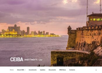 Captura de la web de CEIBA Investments.