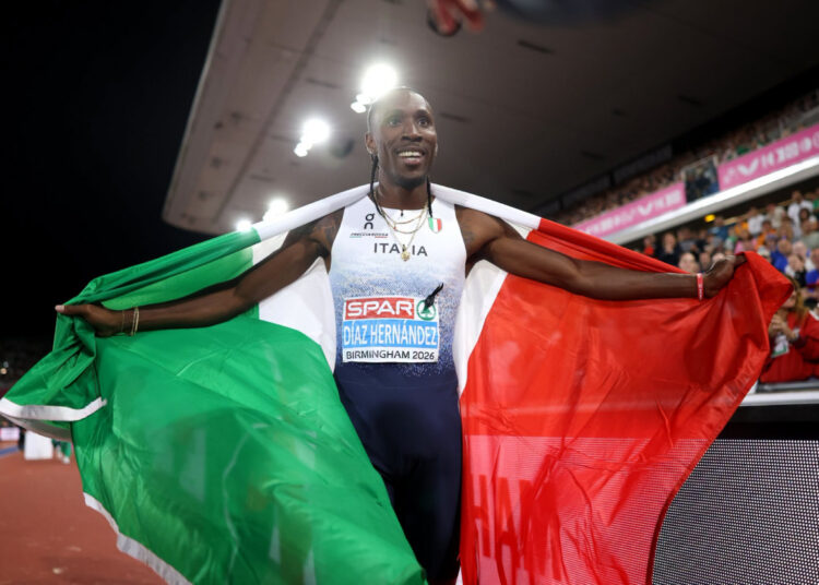 Andy Díaz es la última estrella cubana del triple salto que ha triunfado lejos de su tierra natal. Foto: European Athletics.