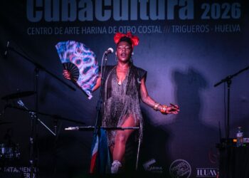 La Dame Blanche en CubaCultura 2026. Foto: Cortesía de Laura de la Uz.