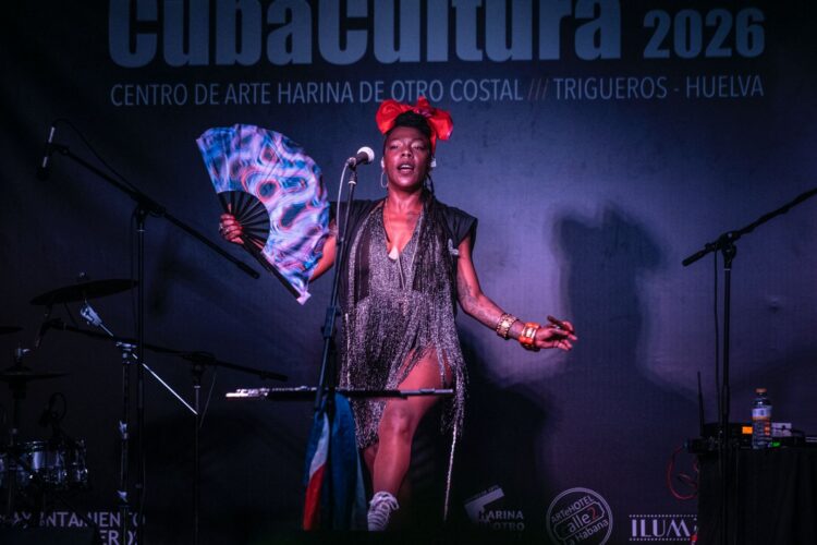 La Dame Blanche en CubaCultura 2026. Foto: Cortesía de Laura de la Uz.