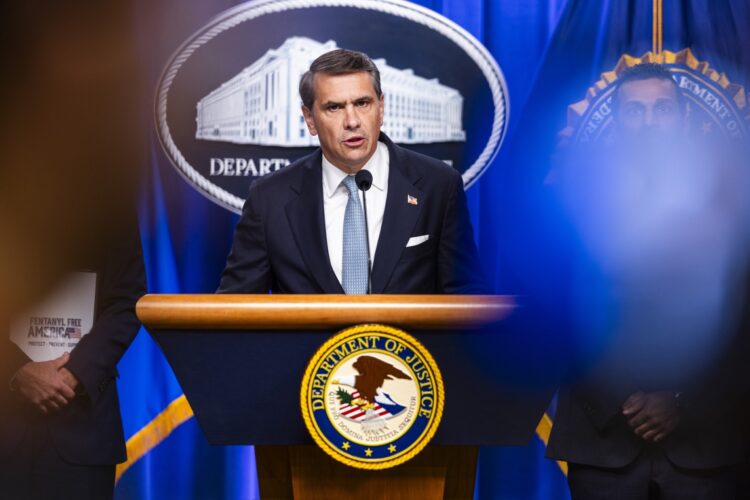 Todd Blanche, el pasado 5 de agosto. Foto: JIM LO SCALZO/EFE/EPA.