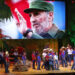 Presentación de la compañía infantil cubana La Colmenita durante la conmemoración del centenario del natalicio de Fidel Castro (1926-2016), en el teatro Karl Marx en La Habana, el 13 de agosto de 2026. Foto: Ernesto Mastrascusa / EFE.