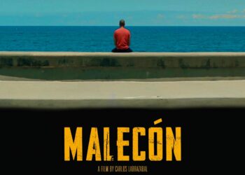 Fragmento del cartel del filme “Malecón”, del director español Carlos Larrazábal.