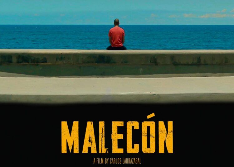 Fragmento del cartel del filme “Malecón”, del director español Carlos Larrazábal.