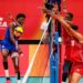 Cuba cerró la Copa Panamericana con una derrota en cinco sets ante República Dominicana en la disputa del quinto puesto. Foto: Tomada de la Agencia Cubana de Noticias (ACN).