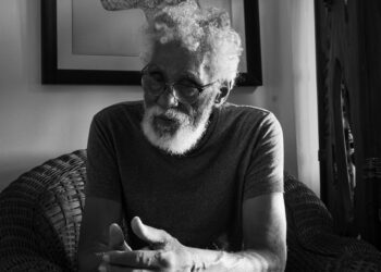 Altunaga en un retrato de Nanda Álvarez, tomada del perfil en Facebook de Kiki Álvarez.