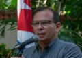 El presidente del Instituto Cubano de Amistad con los Pueblos (ICAP), Fernando González Llort, es uno de los funcionarios cubanos sancionados por EE.UU. Foto: @EnoelvisV / X / Archivo.