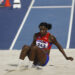 Leyanis Pérez saldó una deuda personal en Santo Domingo 2026 y dio a Cuba el título centrocaribeño en el triple salto femenino. Foto: Rodrigo Sura / EFE.