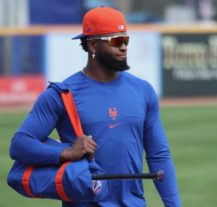 El jardinero cubano Luis Robert Jr., de los Mets de Nueva York. Foto: Ed Delany / Metsmerized / Archivo.