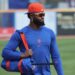 El jardinero cubano Luis Robert Jr., de los Mets de Nueva York. Foto: Ed Delany / Metsmerized / Archivo.