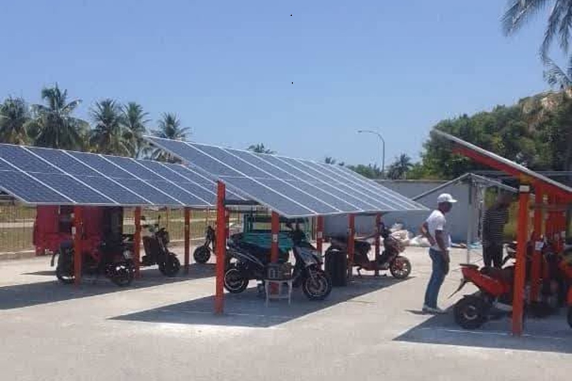 "Solinera" inaugurada en La Habana del Este. Foto: Tomada del perfil de Facebook Cam Habana del Este.