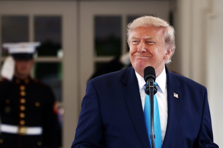 El presidente Donald Trump en una imagen de archivo. Foto: Jim Lo Scalzo / EFE / EPA / POOL / Archivo.