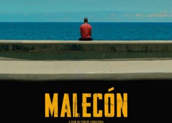 Cartel del film Malecón, del español Carlos Larrazabal Foto: Tribuna de La Habana