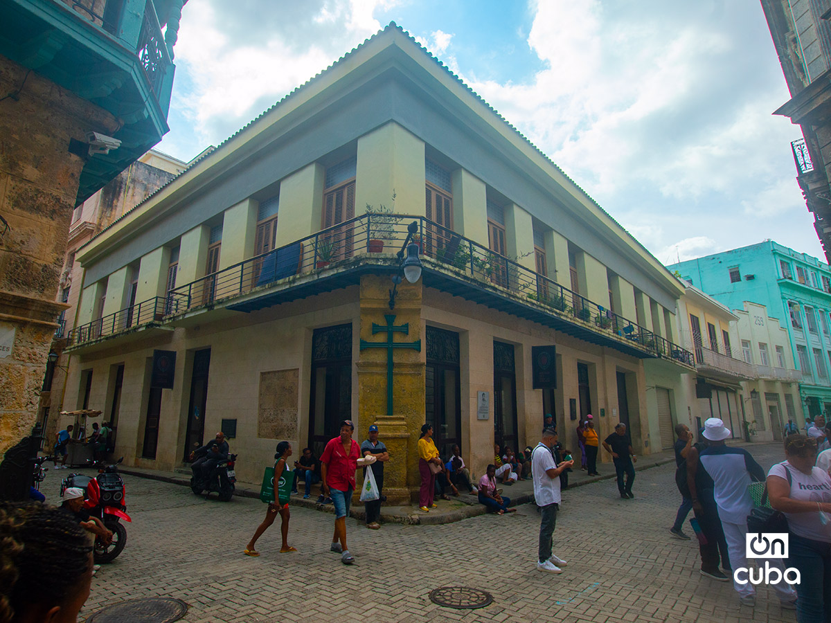 Casa del Chocolate, en La Habana Vieja. Foto: Otmaro Rodríguez.