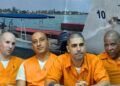 Cuatro sobrevivientes de incursión armada contra Cuba. Foto: Belly of the Beast.