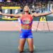Con su segundo puesto en el World Athletics Ultimate Championship, la triplista Davisleydi Velazco tuvo una relevante actuación en su regreso a la selección cubana de atletismo. Foto: @PanamSports / X.