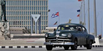Embajada de EE.UU en La Habana. Foto:  EFE